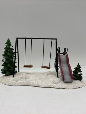 St Nicholas Square 2008 Village Collection School Playground With Swings & Slide